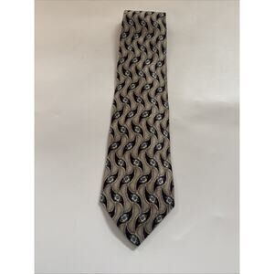 VINTAGE XMI for‎ Nordstrom Tie 100% Silk Retro Necktie Business Formalwear 90s